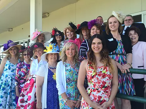 The Integrity HR team enjoyed a teambuilding event at Churchill Downs during Derby week.